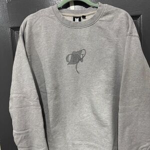 BTS ON Grey Sweater XL
